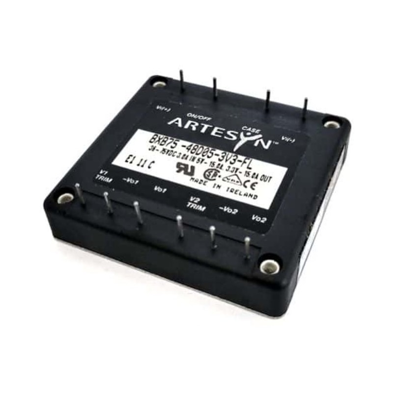 BXB75-48D05-3V3-FL 36-75VDCin 5VDCout/15A , 3.3VDCout/15A ARTESYN