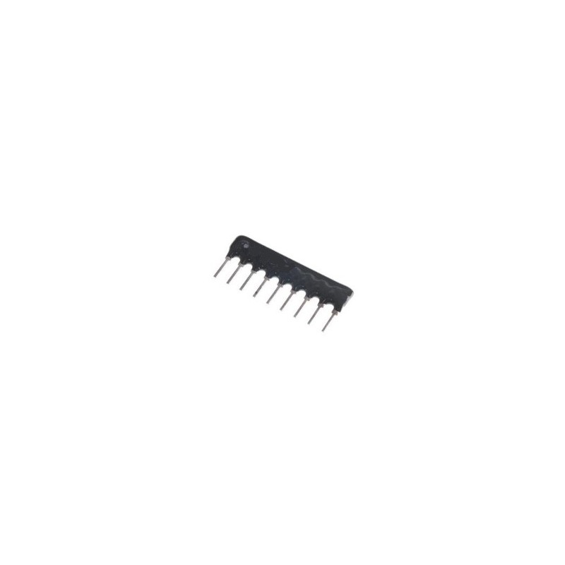 SIP 470 ohm 9-pin