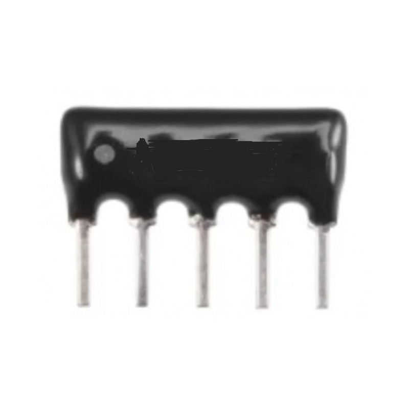 SIP 220 ohm 5-pin