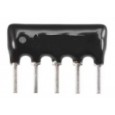 SIP 220 ohm 5-pin