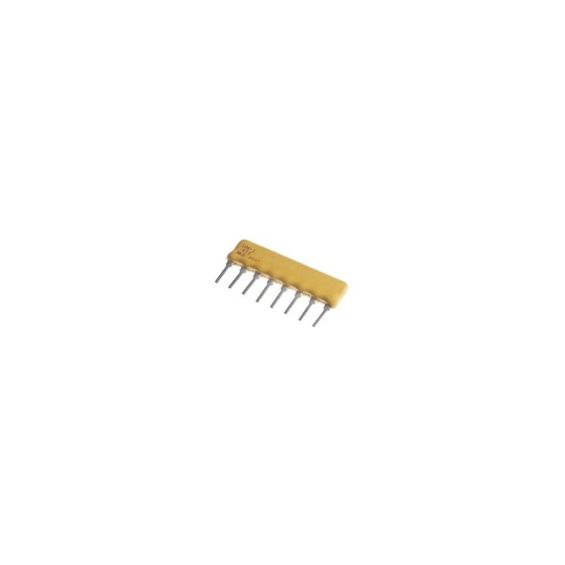 SIP 2x4 270 ohm 8-pin