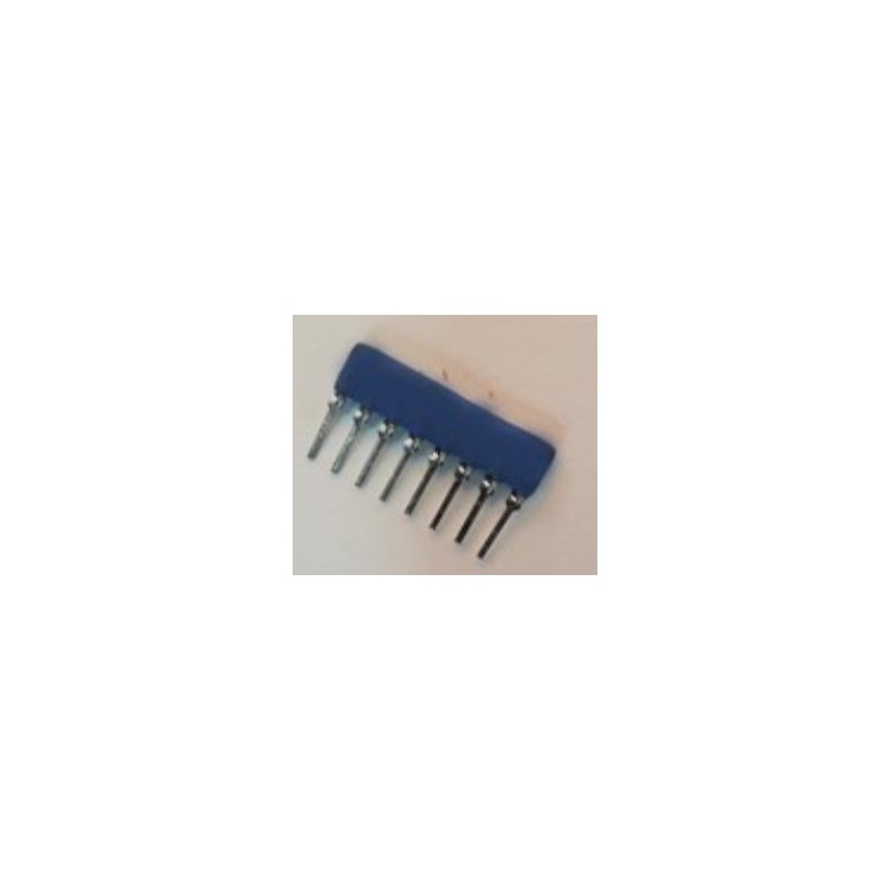 SIP 330 ohm 5%  8-pin
