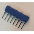 SIP 330 ohm 5%  8-pin