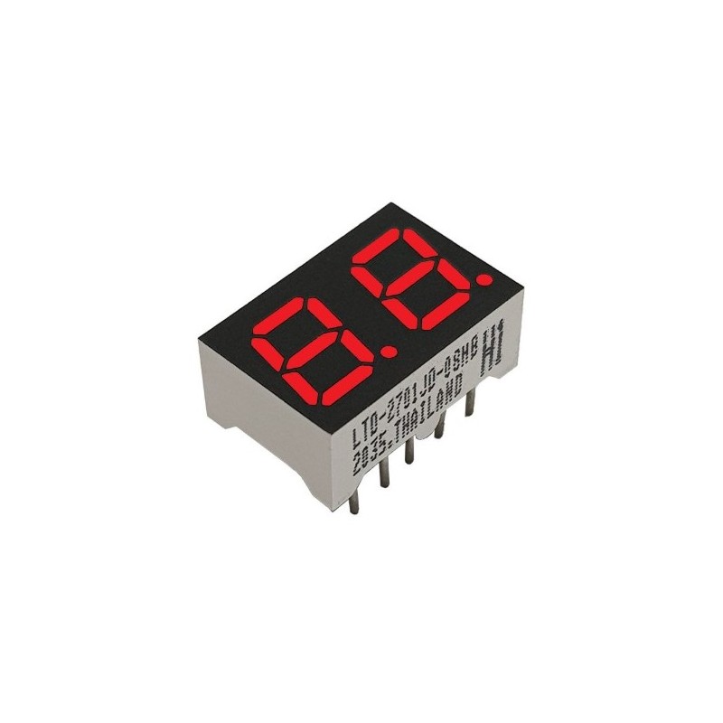LTD-2701JD سون سگمنت قرمز RED 7mm Digit Height-Double Digit-Common Cathode 