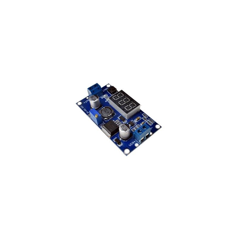 LM2596 MODULE WITH VOLTAGE DISPLAY