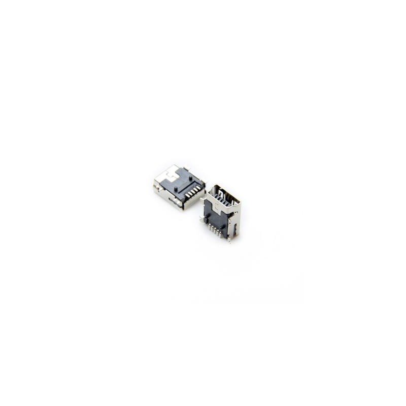 کانکتور مادگی Mini USB روبردی SMD