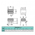 آی سی حافظه EEPROM سریال 24C02