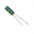 C100UF25VE-6.3x12-105C-GREEN
