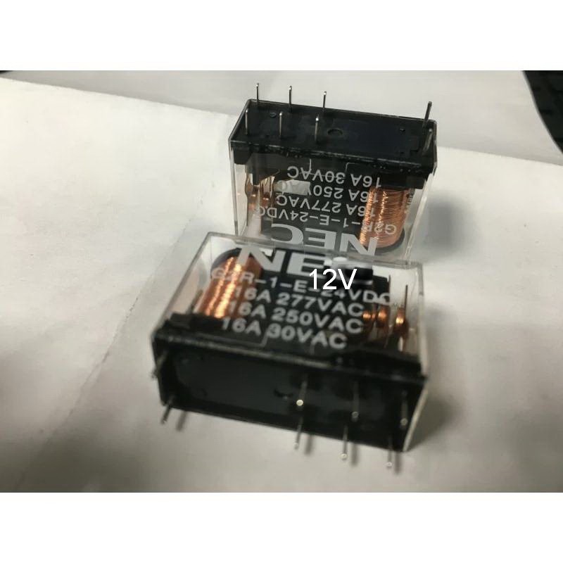 رله کتابی NEC   G2R-1-E 12V-1C-16A 8PIN
