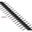 Header-pin 1x40 2mm Straight Length-9mm