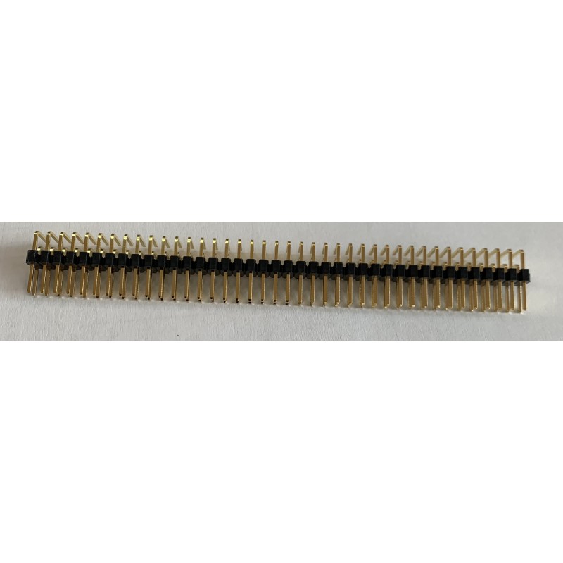 Header-pin 2x40 2.54mm Right Angle