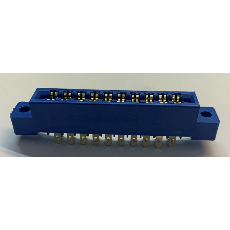 Card Edge Connector 2X10 pin Gold Slot