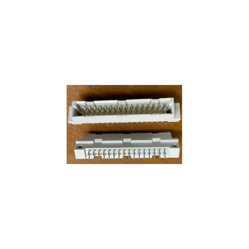 DIN2x16-Male-Straight-AB Connector