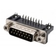 DB-15 Male Connector Right Angle on PCB