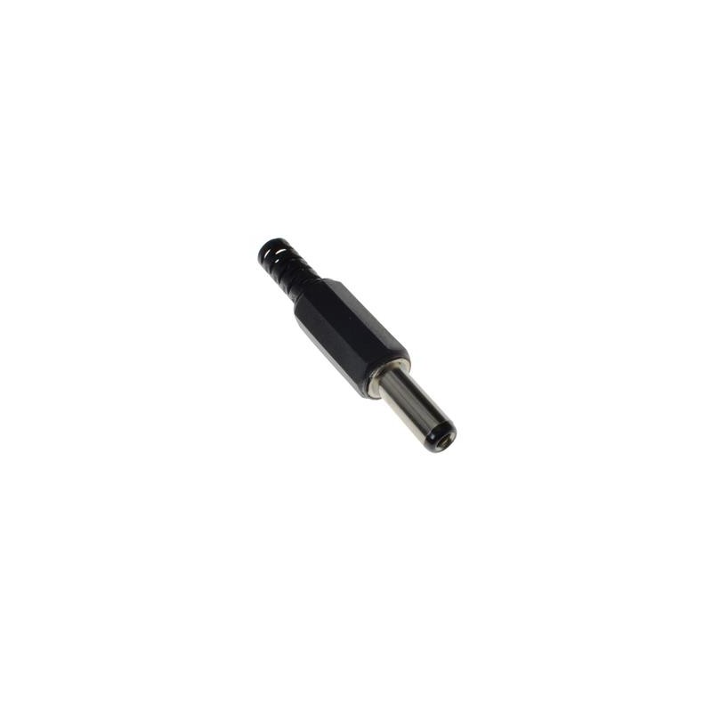 DC MALE PLUG 2.1x5.5MM