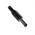 DC MALE PLUG 2.1x5.5MM