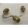 Male SMA Straight RG-405 سر کابلی لحیمی