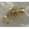 Female Panel Mount Straight SMA لحیمی