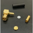 RG-174/316 SMC Female Right Angle سر کابلی