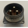 Russian 45mm Circular Connector Flange Male 3-pin