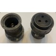 Russian 45mm Circular Connector Cable Female 3-pin