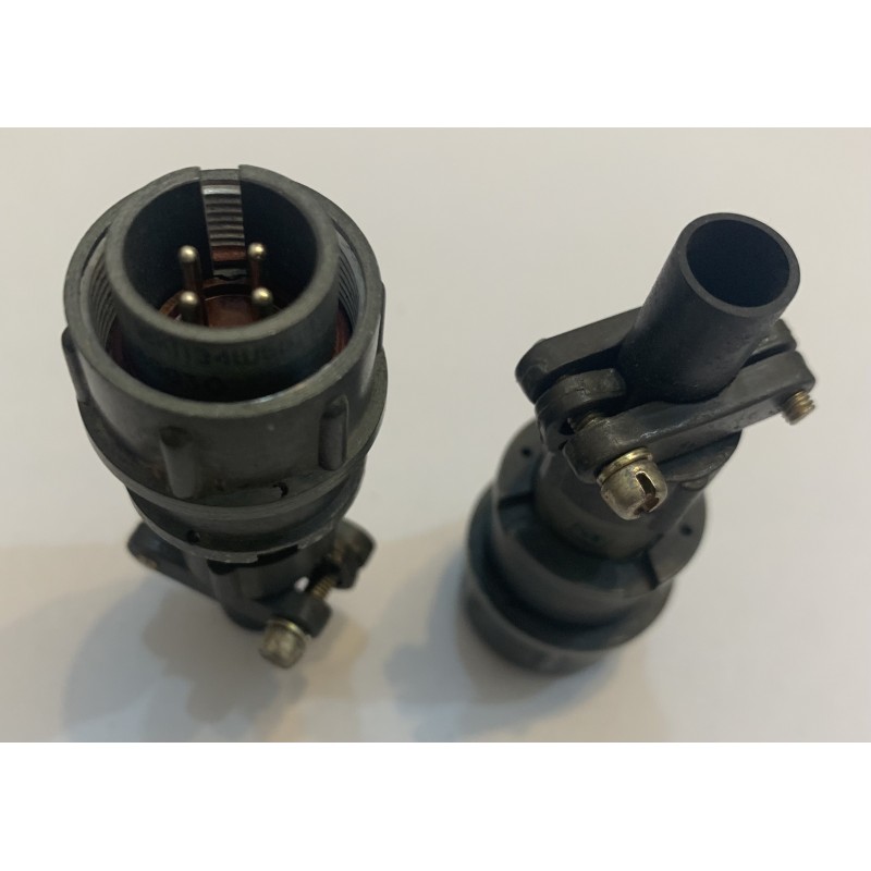 Russian 20mm Circular Connector Cable Male 4-pin