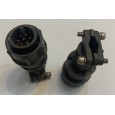 Russian 20mm Circular Connector Cable Male 7-pin