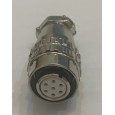 کابلی قفلی Push/Pull XS12K7P مادگی بدنه استیل 7 پین