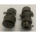 Russian 20mm Circular Connector Cable Female 3-pin