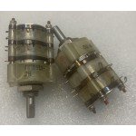 Russian Selector 2-contact 12-state سلکتور روسی 2 کنتاکت 12 حالته بدون سر ولوم (knob)