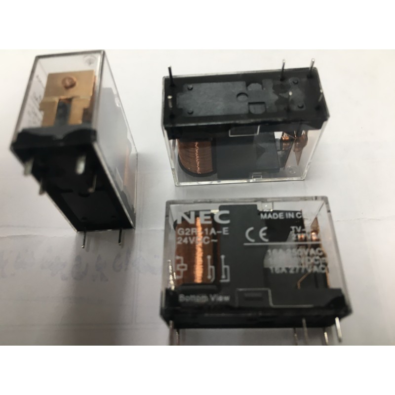 رله کتابی (پمپ آب یا ست کنترل) NEC  G2R-1A-E 16A  6PIN